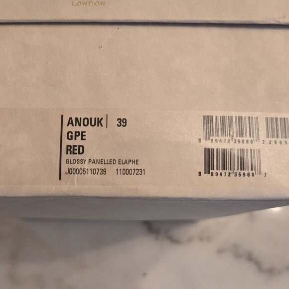 Jimmy Choo Anouk Red Snakeskin/Elaphe Pumps - Picture 2 of 12